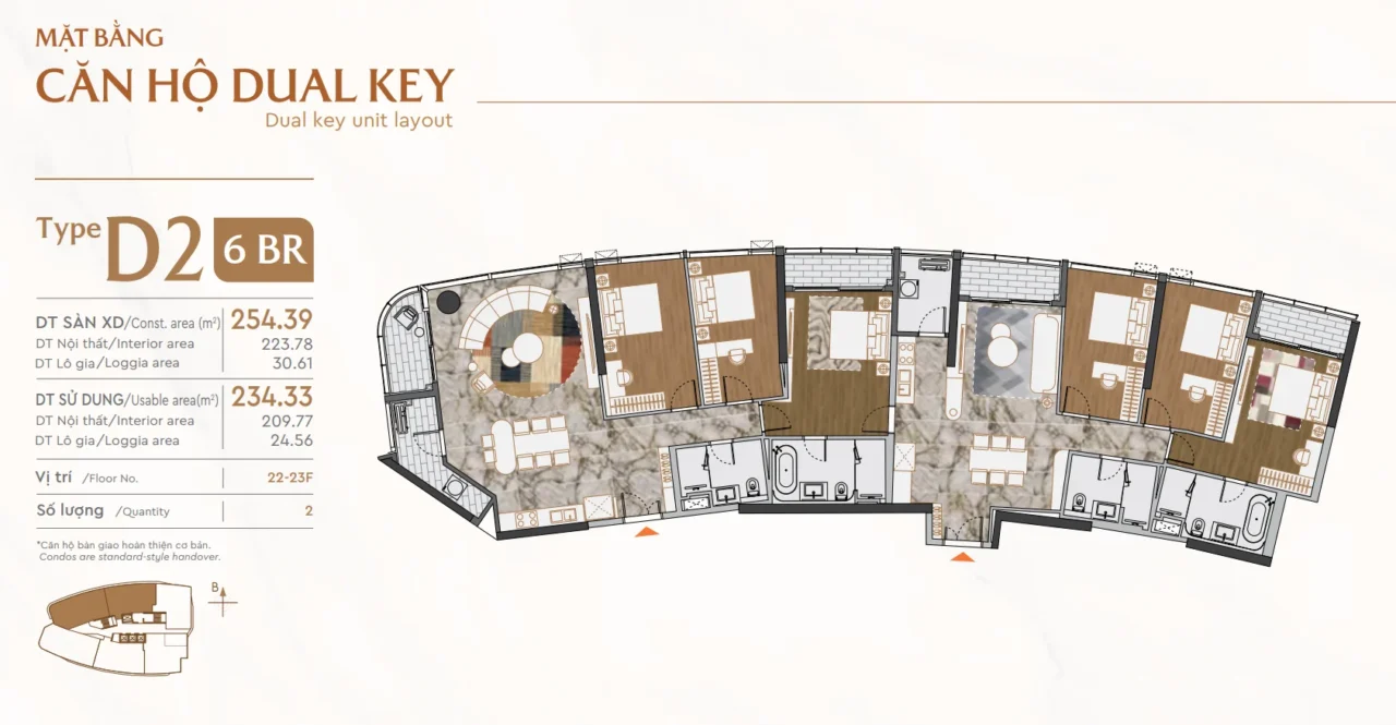 The Regency Phú Mỹ Hưng Quận 7 | Giá Bán, Mặt Bằng, Tiến Độ 2026 67 Căn hộ Dual Key tầng 22