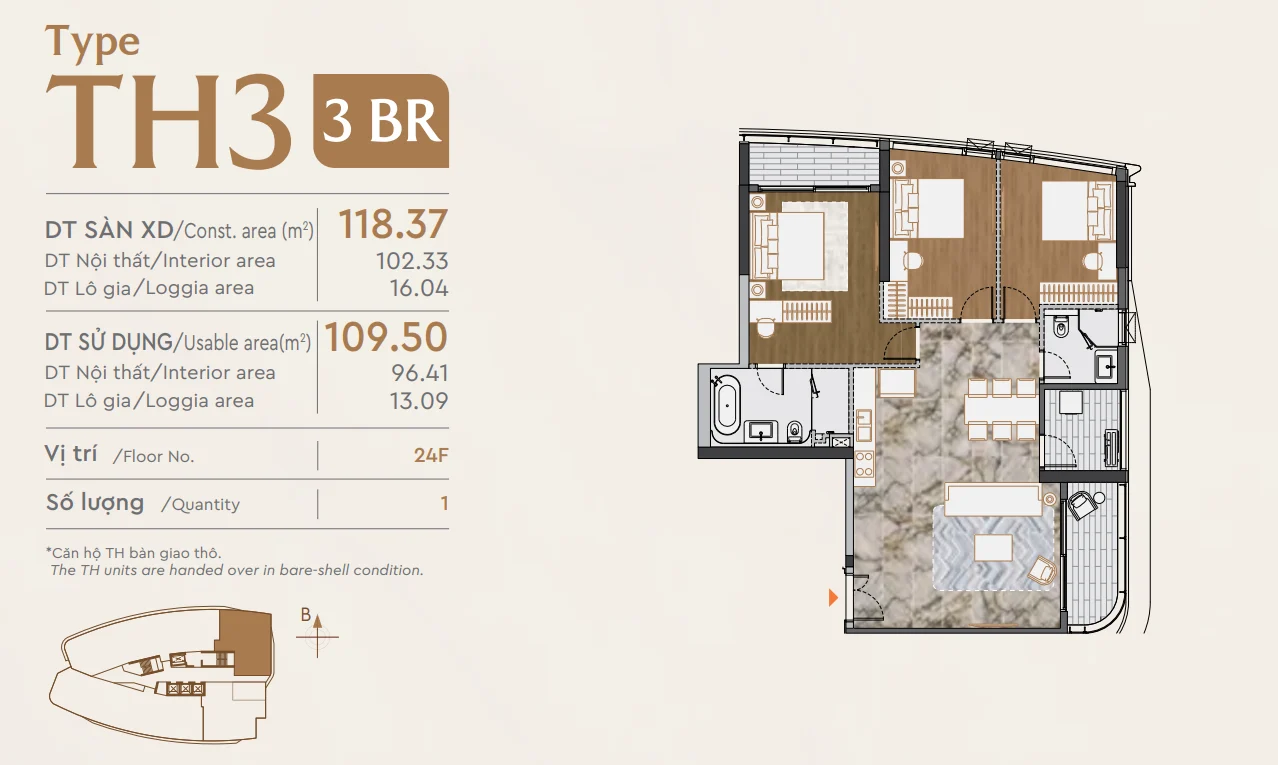 The Regency Phú Mỹ Hưng Quận 7 | Giá Bán, Mặt Bằng, Tiến Độ 2026 64 Layout căn hộ The Regency