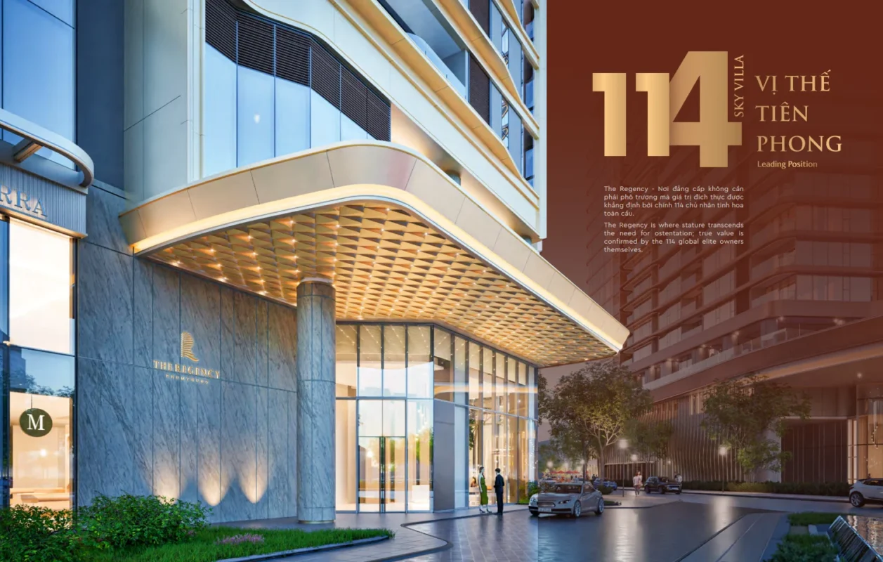 The Regency Phú Mỹ Hưng Quận 7 | Giá Bán, Mặt Bằng, Tiến Độ 2026 30 Chỉ 114 căn hộ cao cấp ven hồ