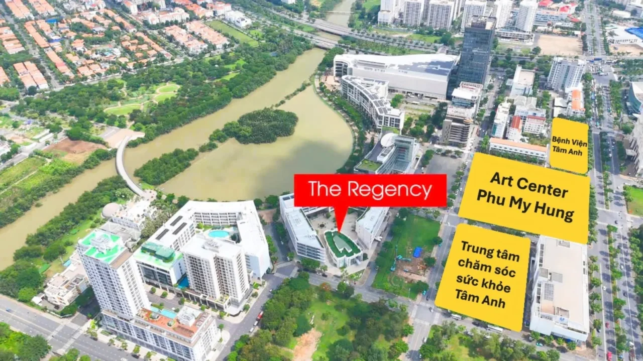 The Regency Phú Mỹ Hưng Quận 7 | Giá Bán, Mặt Bằng, Tiến Độ 2026 38 Vị trí dự án The Regency Phú Mỹ Hưng Quận 7